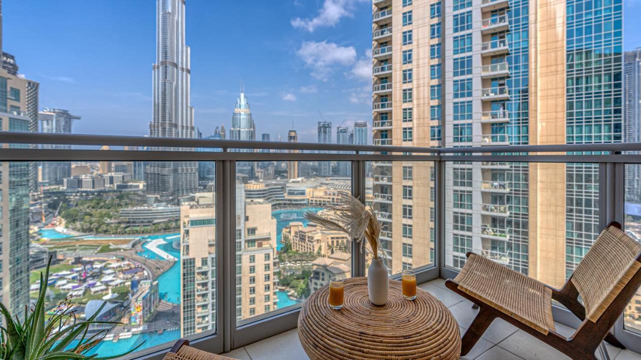 דובאי Bellavista - 2Br At The Residences Downtown Boulevard Full Burj Khalifa And Fountain View מראה חיצוני תמונה