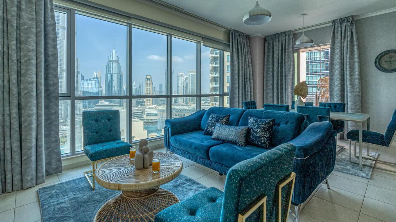 דובאי Bellavista - 2Br At The Residences Downtown Boulevard Full Burj Khalifa And Fountain View מראה חיצוני תמונה