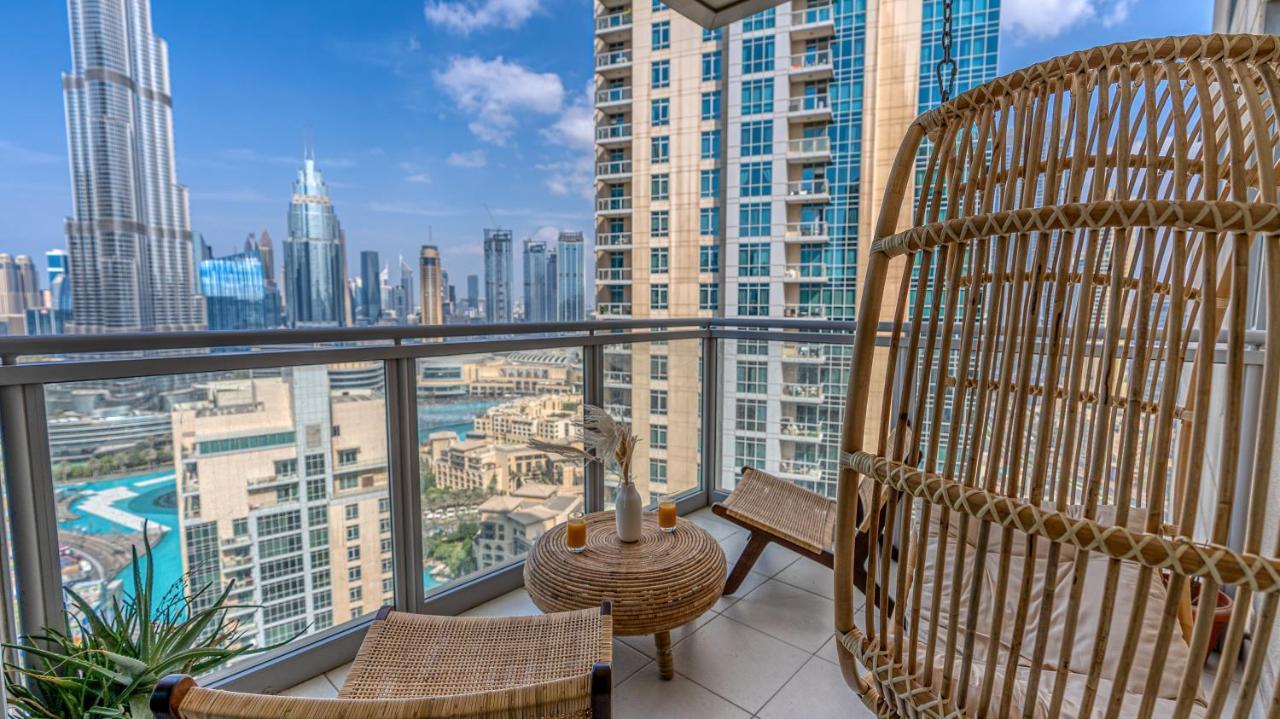 דובאי Bellavista - 2Br At The Residences Downtown Boulevard Full Burj Khalifa And Fountain View מראה חיצוני תמונה